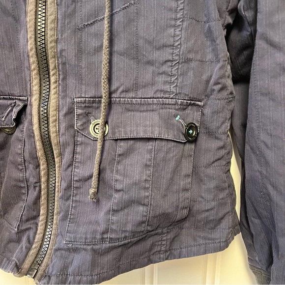 Billabong Vintage Y2K Blue Jacket Size XL - Picture 2 of 10